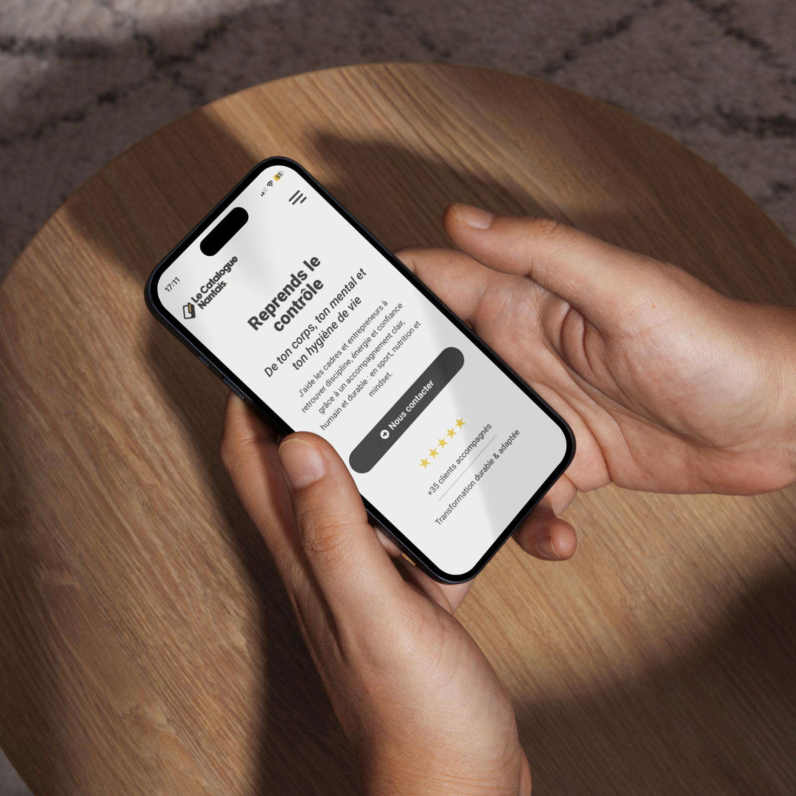 Iphone coach sportif